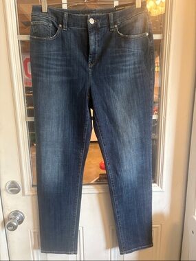 Chico's Women's Skinny Jeans in Dark Indigo Wash